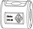 Heimeier Wärmedämmschale für Globo H, P DN 25 - 0600-04.553